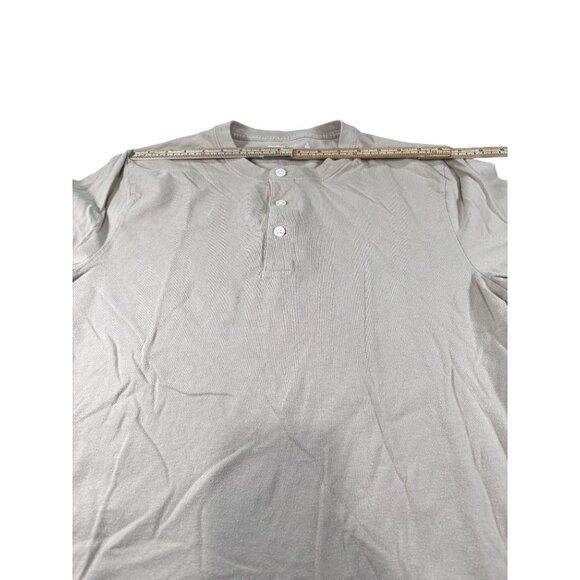 Abercrombie & Fitch Mens Soft Tee Set Of 2 Henley Style Short Sleeve Size L - Picture 16 of 16